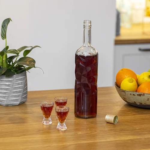 IJs Fles 1L met dop fi30/35, 4st - 9 ['IJs Fles', ' ijs fles', ' fles 1L', ' flessen 1L', ' set van 4 flessen', ' fles met groeven', ' fles voor likeur', ' flessen voor likeur', ' fles voor dranken', ' flessen voor dranken', ' decoratieve flessen', ' ijs fles']