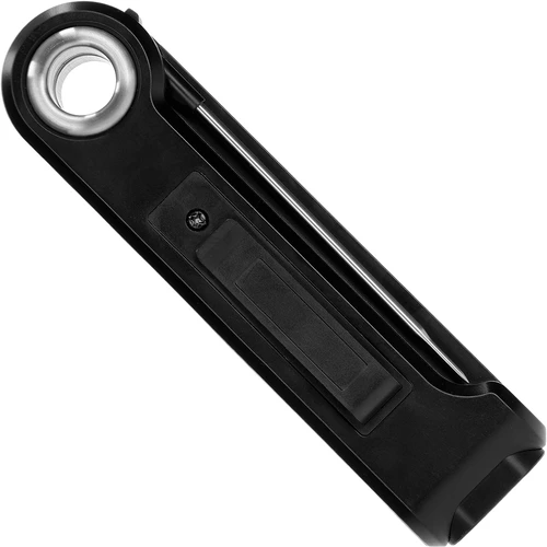 Infrarood keukenthermometer, compact, met inklapbare sonde - 5 ['keukenthermometer', ' voedselthermometer', ' voor koken', ' voor roken', ' voor bakken', ' vleesthermometer', ' gebakthermometer', ' universele thermometer', ' beste keukenthermometer', ' thermometer met sonde', ' infraroodthermometer', ' keukenthermometer', ' cadeau-idee']