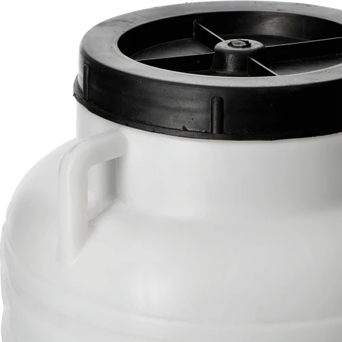 Ingelegde Groente Vat 10L - wit, handvatten - 6 ['vat voor kool', ' vat voor fermentatie', ' vat voor ingelegde groenten', ' ingelegde groente', ' kool', ' komkommers', ' voor komkommers', ' aardewerk', ' aardewerk met deksel', ' vat met deksel']