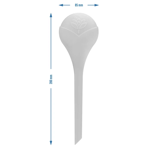 Irrigatieballen voor planten, wit doorschijnend met kurk, 400ml, 4 stuks - 7 ['bloemwaterdispenser', ' voor het water geven van bloemen', ' bloembevochtigers', ' bloemenirrigatie', ' plantenirrigatie', ' potirrigatoren', ' voor het water geven van bloemen', ' voor kamerplanten', ' irrigatiesysteem', ' waterdispenser voor potten', ' plantenballen', ' planten water geven', ' irrigatieballen met kurk']