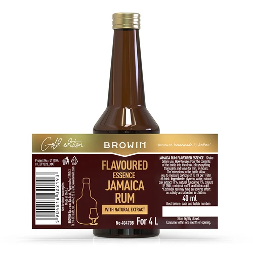 Jamaica Rum gearomatiseerde essence 40 ml - 5 