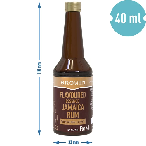 Jamaica Rum gearomatiseerde essence 40 ml - 9 