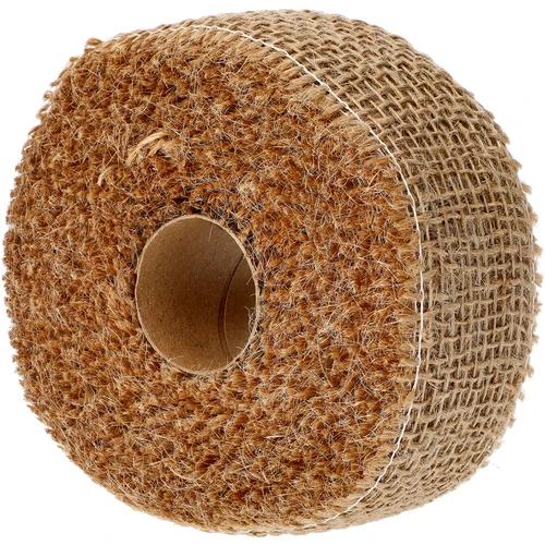 Jute band 5 cm / 8 m - 2 ['jute tape', ' jute band', ' tape for tomatoes', ' tape for cucumbers', ' natural tape', ' eco tape', ' binding tape', ' craft tape', ' jute ribbon']