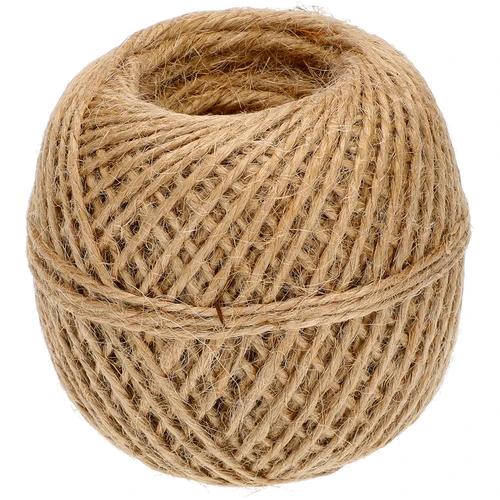 Jute touw 1,5 mm/100 m/100 g  - 1 ['jute touw', ' jute koord', ' touw voor tomaten', ' touw voor komkommers', ' natuurlijk touw', ' ecotouw', ' touw voor macramé', ' bindtouw', ' touw voor handwerk']