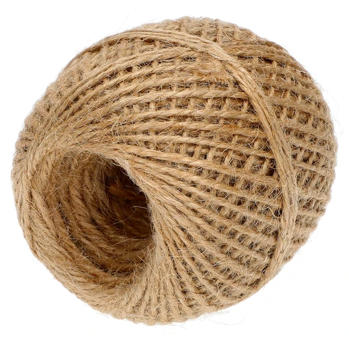 Jute touw 1,5 mm/100 m/100 g - 2 ['jute touw', ' jute koord', ' touw voor tomaten', ' touw voor komkommers', ' natuurlijk touw', ' ecotouw', ' touw voor macramé', ' bindtouw', ' touw voor handwerk']