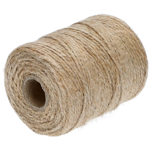 Jute touw 2 mm/110 m/250 g - 2 ['jute touw', ' jute koord', ' touw voor tomaten', ' touw voor komkommers', ' natuurlijk touw', ' ecotouw', ' touw voor macramé', ' bindtouw', ' touw voor handwerk']