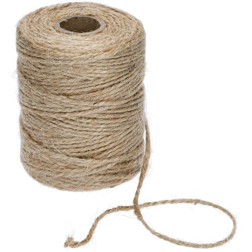 Jute touw 2 mm/110 m/250 g - 3 ['jute touw', ' jute koord', ' touw voor tomaten', ' touw voor komkommers', ' natuurlijk touw', ' ecotouw', ' touw voor macramé', ' bindtouw', ' touw voor handwerk']
