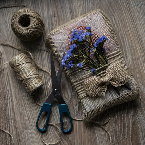 Jute touw 2 mm/110 m/250 g - 13 ['jute touw', ' jute koord', ' touw voor tomaten', ' touw voor komkommers', ' natuurlijk touw', ' ecotouw', ' touw voor macramé', ' bindtouw', ' touw voor handwerk']
