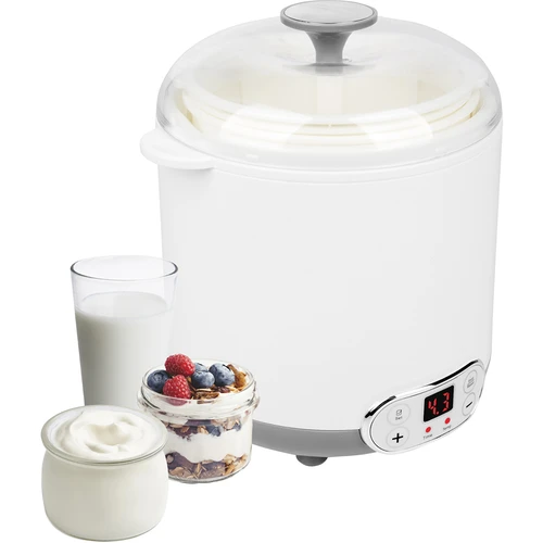 Kaas-yoghurtmaker met thermostaat 1,5 L  - 1 ['zelfgemaakte yoghurt', ' voor yoghurt', ' voor kaas', ' veganistische yoghurt', ' Griekse yoghurt', ' ontbijtkazen', ' yoghurtapparaat', ' hoe maak je yoghurt']
