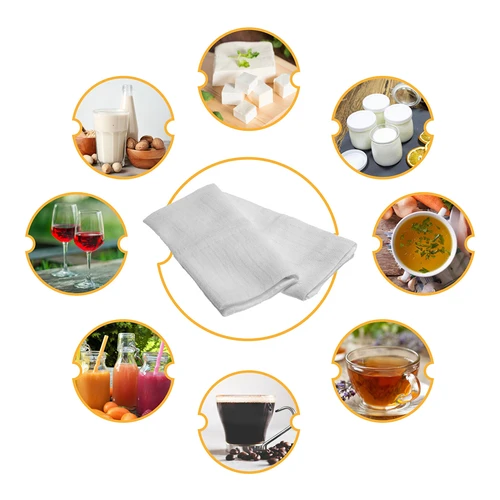 Kaasmakerij doek, tetra - 40x40 cm, 2 stuks - 9 ['kaasdoek', ' kaasmakerij assortiment', ' huisgemaakte kaas', ' voor het filteren van wijn', ' voor likeuren', ' voor sappen', ' voor boter', ' voor yoghurt', ' tetra voor kaasmakerij', ' doek voor filtratie']