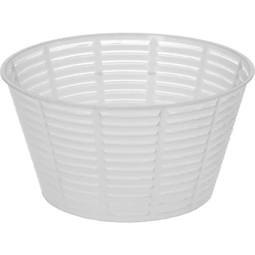 Kaasmakerijvorm voor ricotta Ø 12 x 6,5 cm voor 500 g  - 1 ['vorm voor ricotta', ' vorm voor ricottakaas', ' kaas', ' kaasmaken', ' hoe maak je kaas', ' kaasmakerijvorm', ' zelfgemaakte kaas', ' kaasmakerijvorm', ' huisgemaakte kaas', ' vorm voor zachte kaas', ' voor kwarkkaas', ' voor stremselkaas', ' vorm in de vorm van een kegel', ' kwark- en stremselkaas in de vorm van een kegel', ' zelfgemaakte kwark']