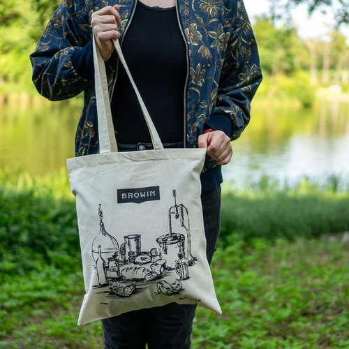 Katoenen tas - schets huisverwerking - 3 ['herbruikbare tas', ' ecologische tas', ' zonder plastic', ' boodschappentas', ' schoudertas', ' huisverwerking']