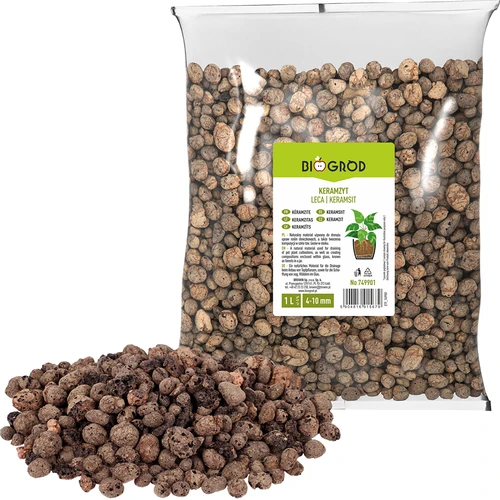 Keramiek voor kamerplanten, tuinieren en bossen in glas, 4-10 mm, 1L  - 1 ['keramiek', ' keramiek voor de tuin', ' keramiek prijs', ' plantenafvoer', ' afvoer voor planten in de tuin', ' keramiek voor planten', ' keramiek voor de bodem', ' keramiek voor bossen in glas', ' keramiek voor bossen in een pot', ' plantenbewatering', ' hoe de teelt van planten te verbeteren', ' voor huis en tuin', ' plantenverzorging', ' plantenbescherming', ' hoe zorg je voor planten', ' hoe zorg je voor bloemen in de tuin', ' teelt van kamerplanten', ' middelen voor plantenteelt', ' substraten voor planten', ' planten in huis', ' planten in de tuin', ' tuiniersadvies', ' bloemen in huis', ' bossen in potten', ' planten in glas', ' plantencomposities in glas']