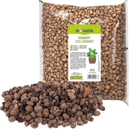 Keramiek voor potplanten, tuinbouw en bossen in glas 10–20 mm, 4L  - 1 ['keramiek', ' tuinbouwkeramiek', ' keramiek prijs', ' plantendrainage', ' drainage voor planten in de tuin', ' keramiek voor planten', ' keramiek voor de bodem', ' keramiek voor bossen in glas', ' keramiek voor bossen in een pot', ' plantenbewatering', ' hoe de teelt van planten te verbeteren', ' voor huis en tuin', ' plantenverzorging', ' plantenbescherming', ' hoe zorg je voor planten', ' hoe zorg je voor bloemen in de tuin', ' teelt van potbloemen', ' middelen voor plantenteelt', ' substraten voor planten', ' planten in huis', ' planten in de tuin', ' tuiniersadvies', ' bloemen in huis', ' bossen in potten', ' planten in glas', ' plantencomposities in glas']