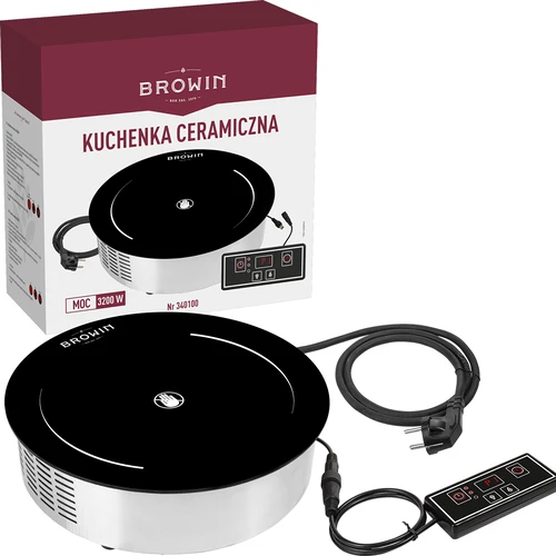Keramisch fornuis 3200W - 7 ['fornuis hoge capaciteit', ' ronde kookplaat', ' energiezuinig fornuis', ' fornuis met timer', ' elektrisch fornuis']