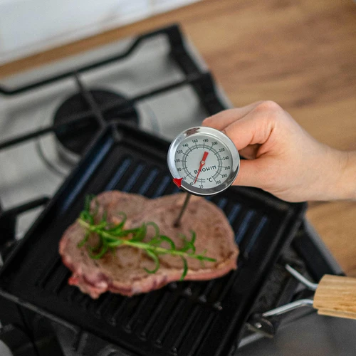 Keukenthermometer (0°C tot +300°C) 17,5cm - 6 ['temperatuur', ' thermometer voor rokerij', ' rookthermometer', ' thermometer voor roken', ' thermometer voor bakken', ' thermometer voor oven', ' thermometer voor fornuis', ' culinaire thermometer', ' keukenthermometer', ' thermometer voor koken', ' gastronomische thermometer', ' voedselthermometer', ' thermometer met twee temperatuursensoren', ' gecertificeerde thermometer', ' voedselthermometer met sonde', ' vleesthermometer', ' thermometer met sonde', ' keukenthermometer met sonde', ' vleessonde']