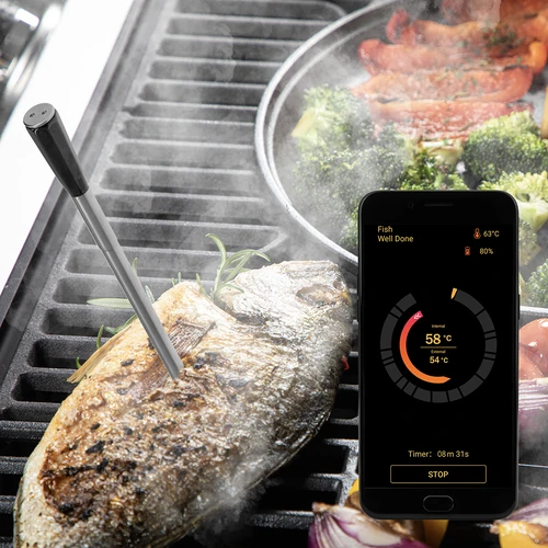 Keukenthermometer met draadloze Bluetooth-sonde - 13