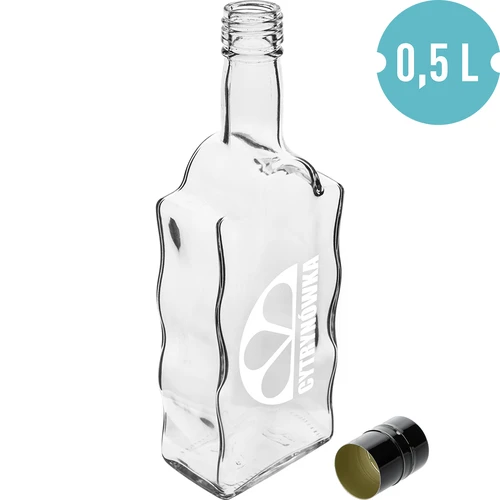 Klasztorna fles 500 ml met schroefdop en opdruk „Cytrynówka”, ontwerp 2 - 2