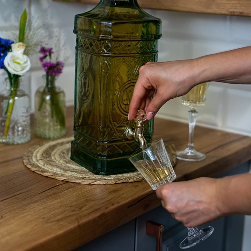 Klein plastic kraantje voor decoratief glas - 7 ['plastic kraantje', ' kraantje voor fles', ' kraantjes voor flessen', ' dispenser voor fles', ' dispensers voor flessen']