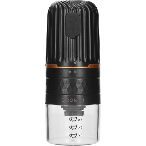 Koffiemolen - elektrisch, maalschijf - 2 ['koffiemolen', ' elektrische molen', ' koffie malen', ' gemalen koffie', ' koffie malen', ' molen met USB', ' moderne koffiemolen', ' draagbare molen', ' mobiele molen', ' batterijmolen', ' koffiemolen op batterij', ' molen opgeladen via USB', ' molen met keramische maalschijven', ' maalschijfmolen', ' handige molen', ' elektrische koffiemolen', ' cadeau-idee']