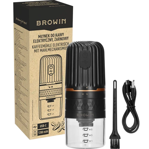 Koffiemolen - elektrisch, maalschijf - 12 ['koffiemolen', ' elektrische molen', ' koffie malen', ' gemalen koffie', ' koffie malen', ' molen met USB', ' moderne koffiemolen', ' draagbare molen', ' mobiele molen', ' batterijmolen', ' koffiemolen op batterij', ' molen opgeladen via USB', ' molen met keramische maalschijven', ' maalschijfmolen', ' handige molen', ' elektrische koffiemolen', ' cadeau-idee']