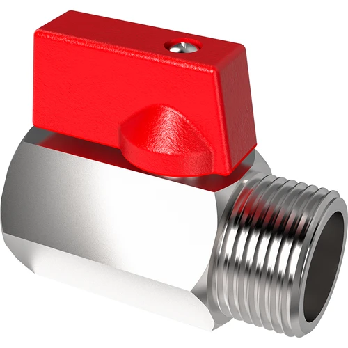 Kogelkraan voor opvangbakken - 1/2" - 1 stuk  - 1 ['accessoires voor distilleerapparaat', ' onderdeel van distilleerapparaat', ' voor opvangbakken', ' klep met handvat', ' onderdeel van opvangbak', ' modulaire distilleerapparaat']