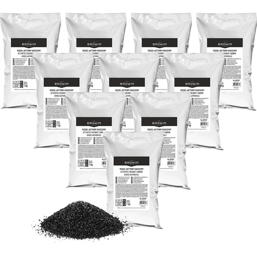 Kokos actieve kool 1 kg x 10 - set  - 1 ['actieve kool', ' minerale kool', ' kool destillatie', ' geactiveerde kool', ' kool voor distillatie van brouwsel', ' destillatie door actieve kool', ' actieve kool destillatie van alcohol', ' Coobra']
