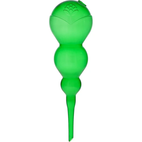 Kula nawadniająca potrójna (trzykomorowa), przezroczysta zielona, 600 ml