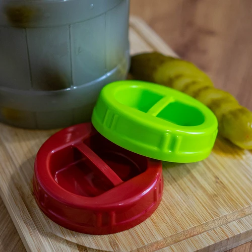 Kunststof dop fi100 TO - 6 ['kunststof dop', ' potdeksel', ' dop fi 100', ' dop met handvat', ' dop met kraag', ' luchtdichte dop', ' voor plastic potten']