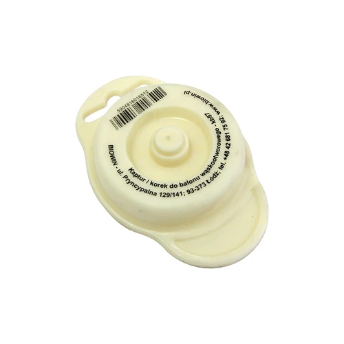 Kurk / kap voor ballonnen met smalle hals fi57mm  - 1 ['kurk voor wijnballon', ' kurk met gat voor buis', ' kurk voor wijnfermentatie', ' kap voor ballon']