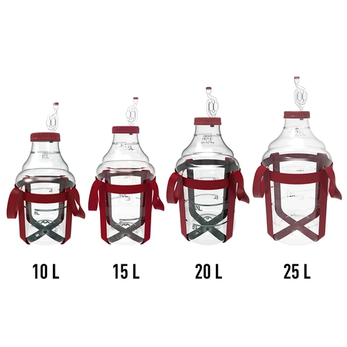 Lichte, onbreekbare wijnballon met draagriemen, 10 L - 7 ['wijnballonnen', ' bierballonnen', ' wijncontainers', ' biercontainers', ' PET-containers', ' breedmondballonnen', ' wijnsets', ' onbreekbare containers', ' fermentatiecontainers', ' fermentatieballonnen', ' ballonnen met schroefdop', ' ballonnen met accessoires', ' wijnnieuwigheden', ' huiswijnen', ' huisbieren', ' draagriemen', ' ballonnen', ' van kunststof', ' onbreekbaar', ' fermentor', ' demijohn', ' mandfles', ' gallon', ' wijn', ' bier', ' met draagriemen', ' set', ' 10L']