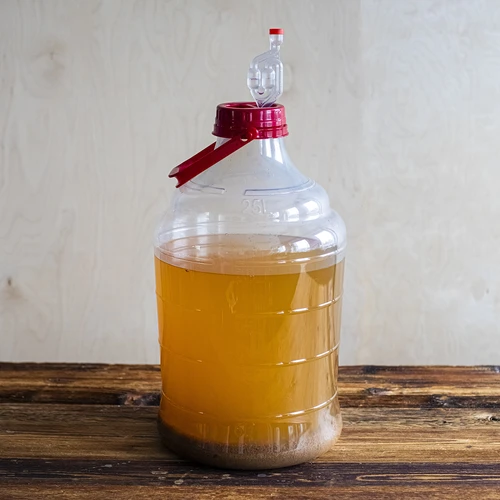 Lichte, onbreekbare wijnballon met handvat, 25 L - 13 ['fermentatiecontainer', ' fermentatievat', ' waarin fermenteren', ' wijnballon', ' bierballon', ' voor fermentatie', ' breedmondballon', ' petballon', ' plastic ballon', ' onbreekbare ballon', ' wijnballon', ' wijnnieuwigheid', ' ballon 25 L']