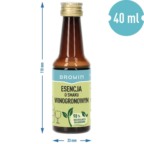 Likeuressence met druivensmaak, 40 ml - 6