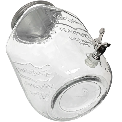 Limonadepot met kraantje - glas, 4 L - 3 ['limonadepot', ' drankpot', ' pot met kraantje', ' pot 4 liter met kraantje', ' glazen fles met kraantje', ' glazen fles voor dranken', ' drankpot', ' drankpot voor feest', ' pot met kraantje voor de tuin', ' limonade in de buitenlucht', ' zomerse verfrissing']
