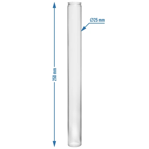Maatcilinder van kunststof voor metingen met vloeistofmeters, 25 cm - 2 ['proefbuis voor metingen', ' maatcilinder voor vloeistofmeters', ' maatcilinder voor aerometers', ' maatcilinder voor saccharometers', ' maatcilinder voor alcoholmeters', ' voor het meten van wijn', ' dranken', ' accessoires voor drankproducenten', ' proefbuis voor aerometers', ' plastic maatcilinder', ' plastic proefbuis', ' proefbuis van kunststof', ' maatcilinder van kunststof']