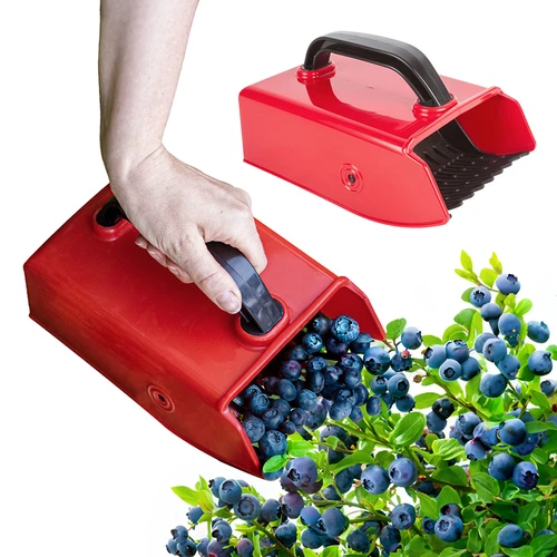 Machine voor het verzamelen van kleine vruchten - 5 ['bessentrekker', ' fruitkam', ' verzamelmachine', ' aalbessentrekker', ' bessen plukken', ' fruit plukken', ' bessenseizoen']
