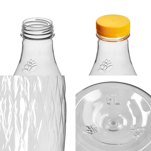 Mandfles Dama 5 L PET, met schroefdop - 3