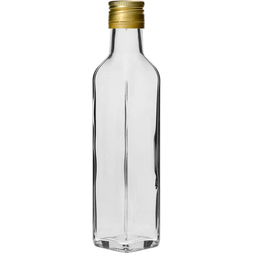 Maraska fles 250 ml met dop, 6 stuks - 3 ['Maraska fles', ' maraska fles', ' glazen fles', ' fles 250ml', ' flessenset', ' glazen flessen', ' flessen voor azijn', ' flessen voor olie', ' flessen met dop']