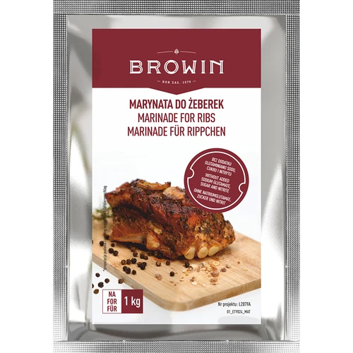 Marinade voor ribben - kruiden- en specerijenmix, 35 g  - 1 ['marinades', ' marinade voor ribben', ' kruiden en specerijen', ' voor marineren', ' kruiden zonder conserveermiddelen', ' natuurlijke kruiden en specerijen', ' ribben', ' gebakken ribben', ' kruidenmix', ' kruiden voor vleeswaren', ' vleeswarenproductie', ' recept voor ribben', ' zelfgemaakte vleeswaren', ' heerlijke ribben', ' hoe ribben te maken', ' kruiden voor vlees', ' kruiden voor ribben', ' kruiden voor vlees', ' marinades voor vlees op de grill']