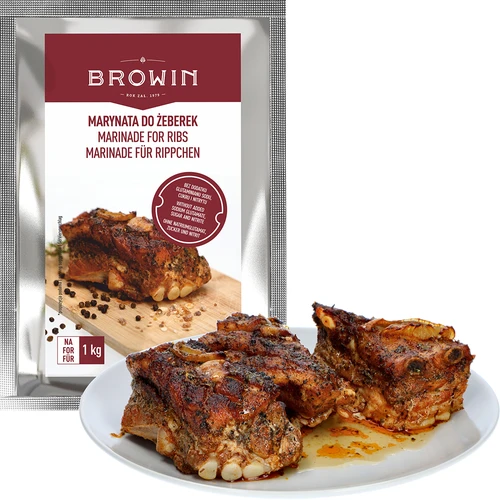 Marinade voor ribben - kruiden- en specerijenmix, 35 g - 5 ['marinades', ' marinade voor ribben', ' kruiden en specerijen', ' voor marineren', ' kruiden zonder conserveermiddelen', ' natuurlijke kruiden en specerijen', ' ribben', ' gebakken ribben', ' kruidenmix', ' kruiden voor vleeswaren', ' vleeswarenproductie', ' recept voor ribben', ' zelfgemaakte vleeswaren', ' heerlijke ribben', ' hoe ribben te maken', ' kruiden voor vlees', ' kruiden voor ribben', ' kruiden voor vlees', ' marinades voor vlees op de grill']