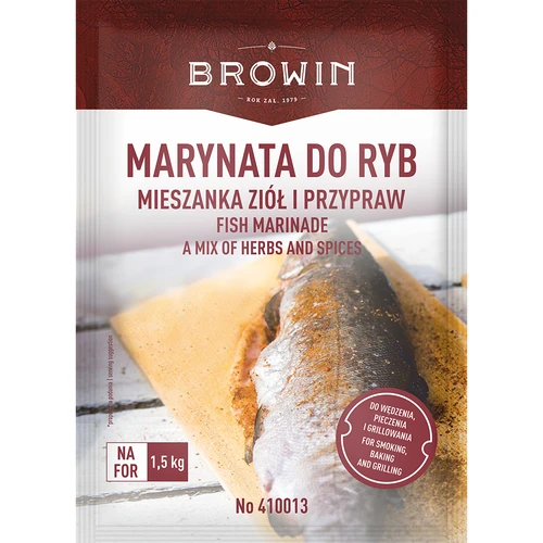Marinade voor vis - kruiden- en specerijenmix, 120 g  - 1 ['kruiden voor vis', ' kruiden zonder conserveermiddelen', ' natuurlijke kruiden en specerijen']