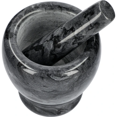 Marmeren keuken vijzel, zwart, ø 10,5 cm - 2 ['vijzel', ' vijzel met stamper', ' marmeren vijzel', ' stenen vijzel', ' vijzel van steen', ' keuken vijzel', ' vijzel voor kruiden', ' vijzel van marmer', ' decoratieve vijzel', ' keuken vijzel', ' vijzel voor kruiden', ' vijzel voor specerijen', ' elegante vijzel', ' mooie vijzel']