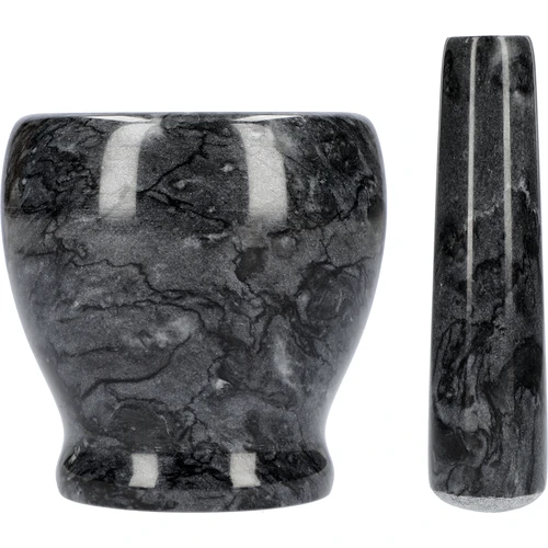 Marmeren keuken vijzel, zwart, ø 10,5 cm - 4 ['vijzel', ' vijzel met stamper', ' marmeren vijzel', ' stenen vijzel', ' vijzel van steen', ' keuken vijzel', ' vijzel voor kruiden', ' vijzel van marmer', ' decoratieve vijzel', ' keuken vijzel', ' vijzel voor kruiden', ' vijzel voor specerijen', ' elegante vijzel', ' mooie vijzel']