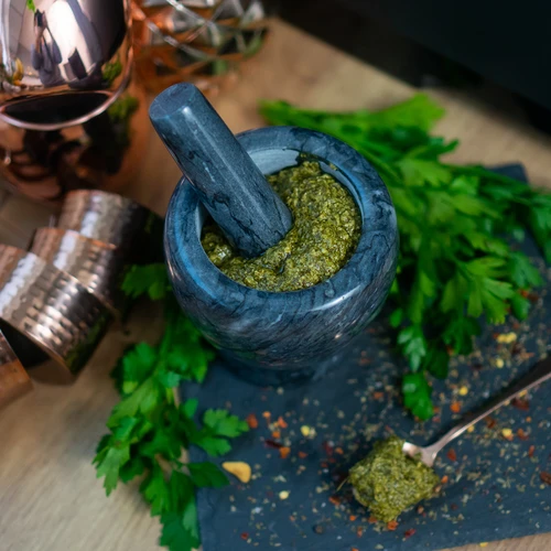 Marmeren keuken vijzel, zwart, ø 10,5 cm - 14 ['vijzel', ' vijzel met stamper', ' marmeren vijzel', ' stenen vijzel', ' vijzel van steen', ' keuken vijzel', ' vijzel voor kruiden', ' vijzel van marmer', ' decoratieve vijzel', ' keuken vijzel', ' vijzel voor kruiden', ' vijzel voor specerijen', ' elegante vijzel', ' mooie vijzel']