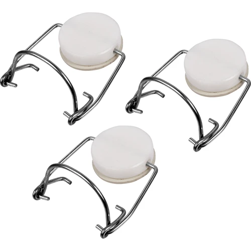 Mechanische sluiting van draad fi40 mm - 3 stuks  - 1 ['voor het afsluiten van flessen en mandflessen', ' flesafsluiting', ' flesstop', ' flesklem', ' fleskurk', ' flessenkurken']