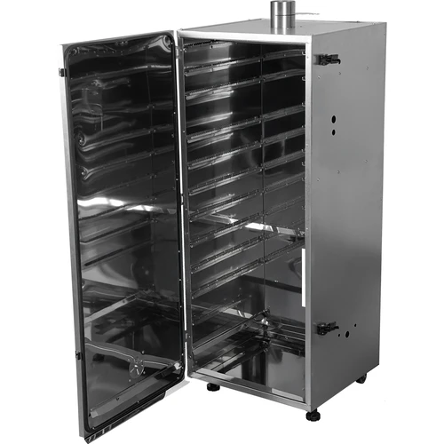 Metalen rookkamer 250 L, met wielen - 2