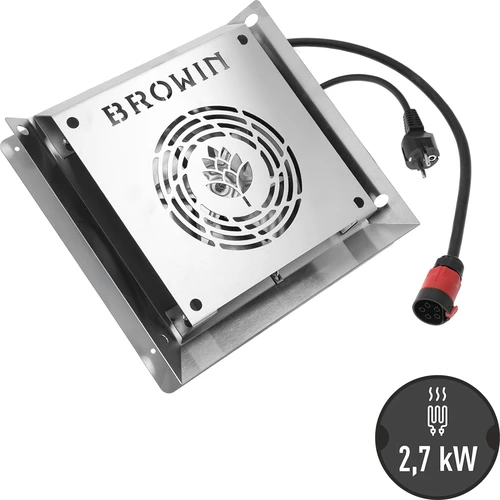 Moduł grzałki z wentylatorem, 2,7 kW - do wędzarni ogrodowych