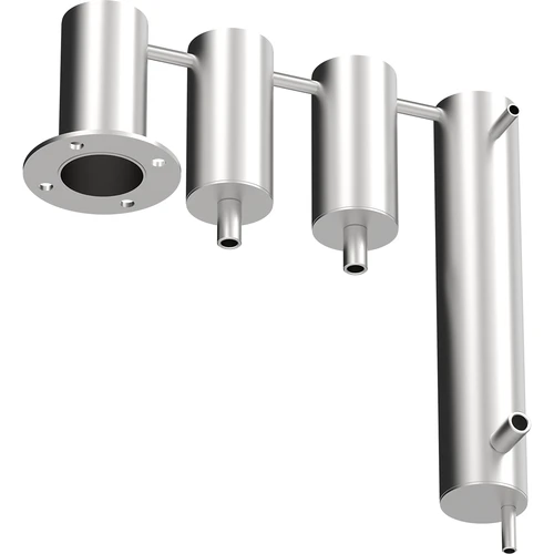 Modulaire distilleerder 18 L Munin convex - 8 ['distilleerset', ' roestvrijstalen distilleerder', ' distilleerapparaat', ' waterdistilleerder', ' gedestilleerd water', ' prismatische veren', ' Browin distilleerder', ' etherische oliën', ' alcohol distilleerders', ' condensor twee opvangbakken']