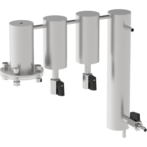 Modulaire distilleerder 18 L Munin convex - 7 ['distilleerset', ' roestvrijstalen distilleerder', ' distilleerapparaat', ' waterdistilleerder', ' gedestilleerd water', ' prismatische veren', ' Browin distilleerder', ' etherische oliën', ' alcohol distilleerders', ' condensor twee opvangbakken']