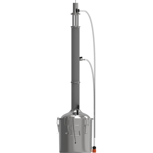 Modulaire distilleerder Convex 18 L Baldur - 3 ['distillatieset', ' roestvrijstalen distilleerapparaat', ' distilleerapparaat', ' waterdistilleerder', ' gedestilleerd water', ' prismatische veren', ' Browin distilleerder', ' alcohol distilleerders', ' Liebig koeler', ' Libig koeler', ' verlaagde opvang', ' distilleerzichtglas', ' zaklamp voor distilleerder', ' aromatisering van distillaten']